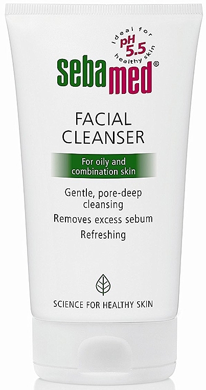 Oily & Combination Skin Cleanser - Sebamed Facial Cleanser For Oily And Combination Skin — photo N1