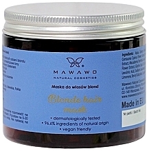 Fragrances, Perfumes, Cosmetics Blonde Hair Mask - Mawawo Blonde Hair Mask