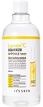 Fragrances, Perfumes, Cosmetics Face Toner with Lemon Extract - It's Skin Lemon' C Squeeze Ampoule Toner