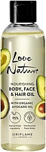 Nourishing Avocado Oil for Body, Face & Hair - Oriflame Love Nature Nourishing Body Face And Hair Oil — photo N1