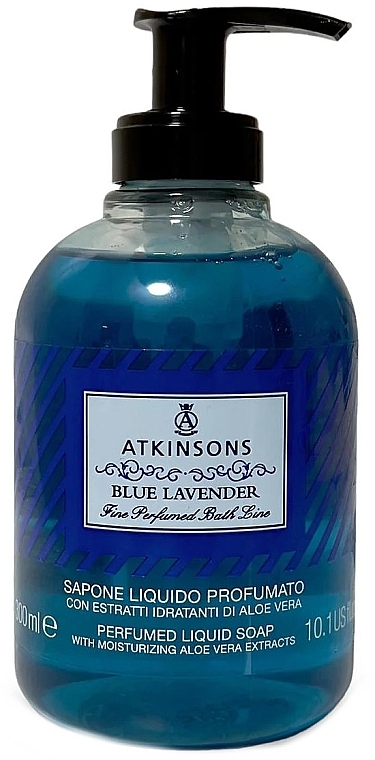 Blue Lavender Liquid Soap - Atkinsons Blue Lavender Liquid Soap — photo N1