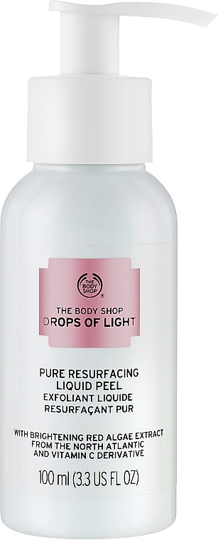 Liquid Face Peeling - The Body Shop Drops of Light Pure Resurfacing Liquid Peel — photo N1