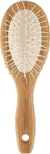 Detangle Comb, XS - Olivia Garden Bamboo Touch Detangle Nylon — photo N1