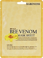 Bee Venom Sheet Mask - Beauadd Baroness Mask Sheet Bee Venom — photo N1