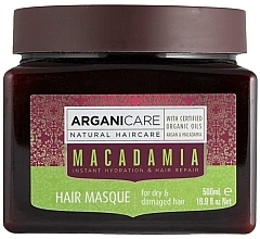 Fragrances, Perfumes, Cosmetics Dry & Damaged Hair Mask - Arganicare Macadamia Hair Masque for Dry & Damaged Hair