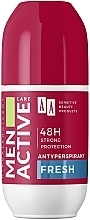 Fragrances, Perfumes, Cosmetics Roll-On Antiperspirant - AA Cosmetics Men Active Care Antyperspirant Roll-On Fresh