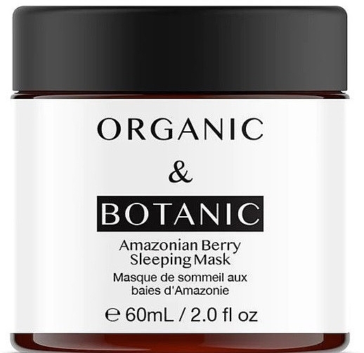 Sleeping Mask for Dry Skin - Organic & Botanic Amazonian Berry Sleeping Mask — photo N2