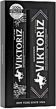 Fragrances, Perfumes, Cosmetics Set "Bamboo Charcoal" - Viktoriz New York Gift Set (toothpaste/100ml + toothbrush/1pcs)