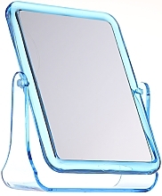 Fragrances, Perfumes, Cosmetics Square Cosmetic Mirror 5299, blue - Top Choice