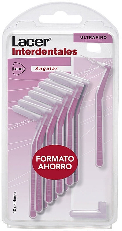 Interdental Corner Brush, pink - Lacer Interdental Brush — photo N1