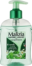 Green Tea & Mint Liquid Soap - Malizia — photo N1