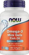 Omega-3 Mini Softgels - Now Foods Omega-3 Mini Gels — photo N1