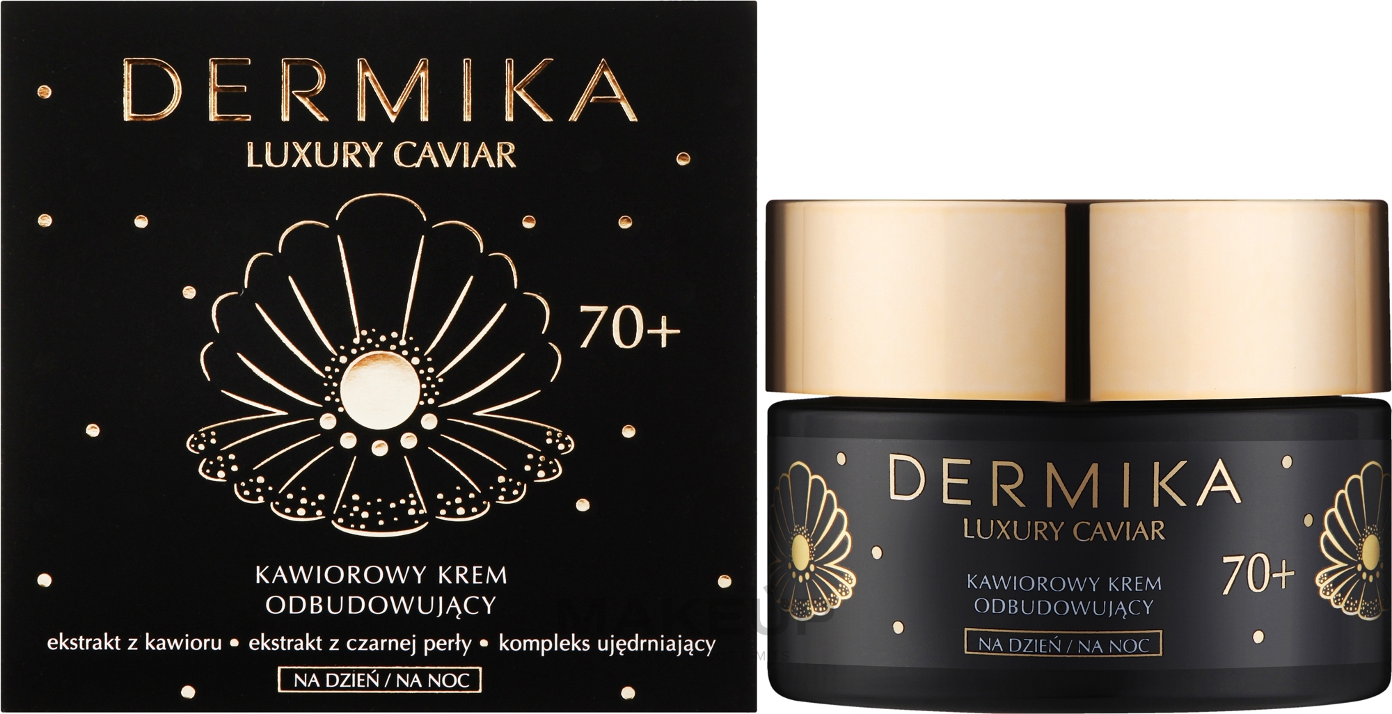 Repairing Day & Night Face Cream - Dermika Luxury Caviar 70+ — photo 50 ml