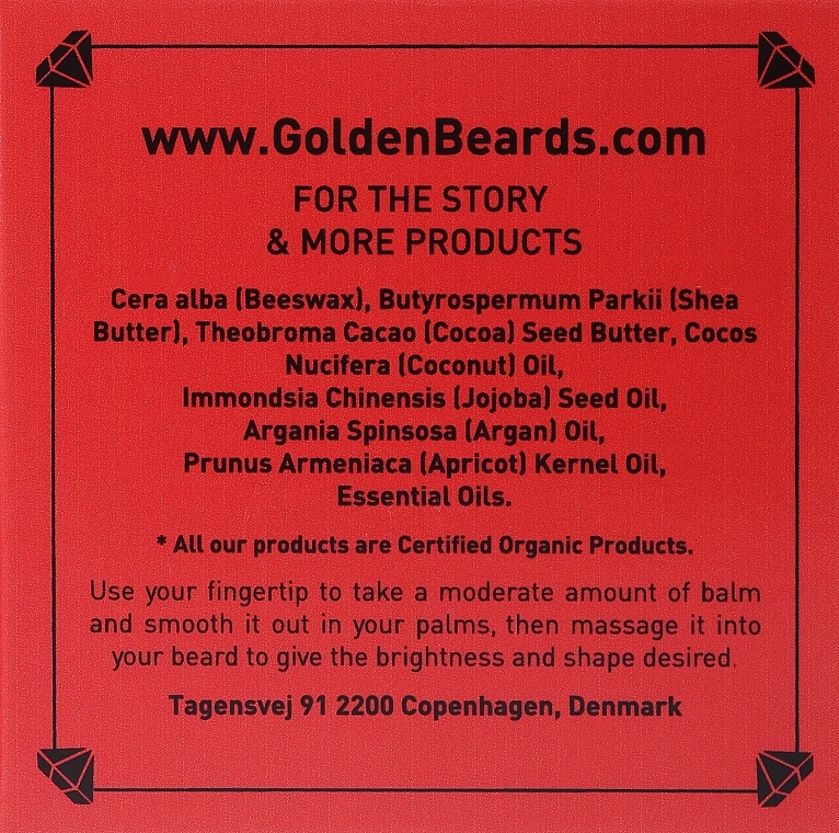 Surtic Beard Balm - Golden Beards Beard Balm — photo N3