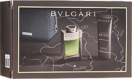 Fragrances, Perfumes, Cosmetics Bvlgari Man Wood Essence - Set (edp/100ml + ash/balm/100ml + bag)