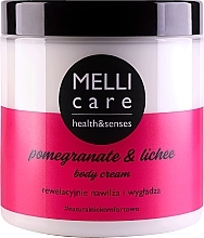 Fragrances, Perfumes, Cosmetics Body Cream - Melli Care Pomegranate&Lichee Body Cream