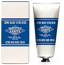 Fragrances, Perfumes, Cosmetics Hand Cream - Institut Karite Milk Cream Shea Hand Cream