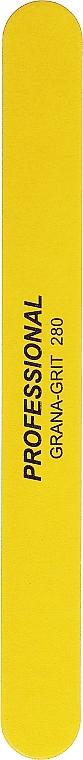 Nail File, yellow - Kiepe Professional Grana-Grit 280 — photo N1