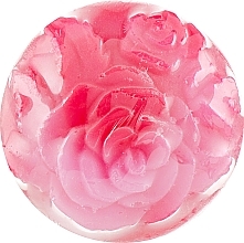 Handmade Glycerin Soap "Rose", lilac-pink - BioFresh Rose Glycerin Soap  — photo N1