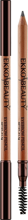 Waterproof Brow Pencil - Ekkobeauty — photo N1