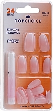 Fragrances, Perfumes, Cosmetics Ombre Fake Nails, 78026 - Top Choice