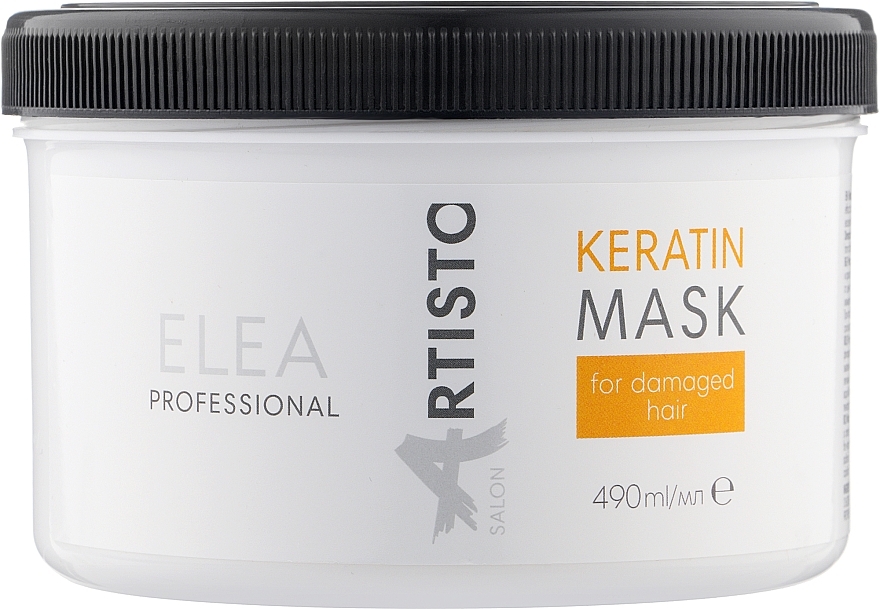 Restructuring Hair Mask - Elea Professional Artisto Salon Keratin Mask For Damaged Hair — photo N1