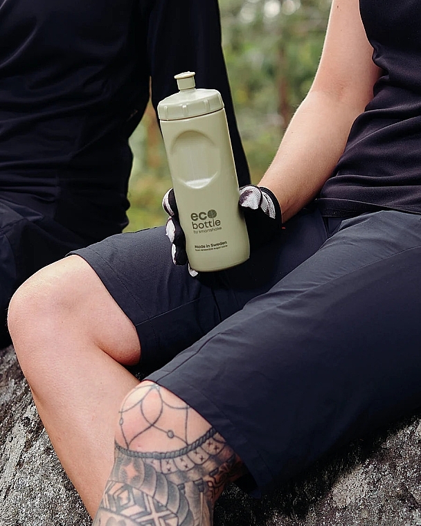 Water Bottle, 500 ml, green - EcoBottle Squeeze by SmartShake Dusky Green — photo N3