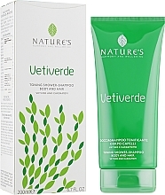 Fragrances, Perfumes, Cosmetics Toning Shampoo & Shower Gel - Nature's Vetiverde Toning Shower-Shampoo Body and Hair