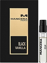 Fragrances, Perfumes, Cosmetics Mancera Black Vanilla - Eau de Parfum (sample) 