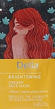 Fragrances, Perfumes, Cosmetics Brightening Creamy Face Mask - Delia Cosmetics Brightening Creamy Face Mask