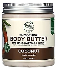 Fragrances, Perfumes, Cosmetics Coconut Smoothing Body Butter - Petal Fresh Body Butter Coconut