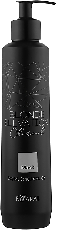 Black Toning Charcoal Mask - Kaaral Blonde Elevation Charcoal Mask — photo N1