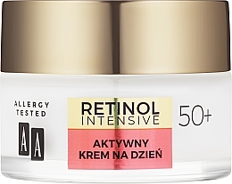 Fragrances, Perfumes, Cosmetics Active Day Cream "Reduction of Wrinkles + Elasticity" - AA Retinol Intensive 50+ Cream