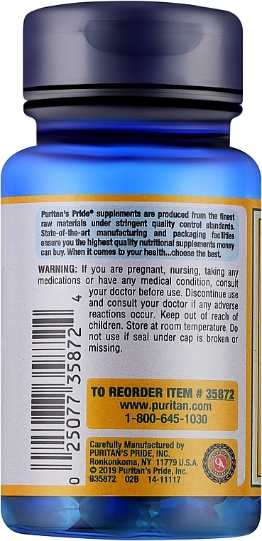 Vitamin D3 Food Supplement - Puritan's Pride Vitamin D3 250mcg (10000 IU) Mega-Potency — photo N2