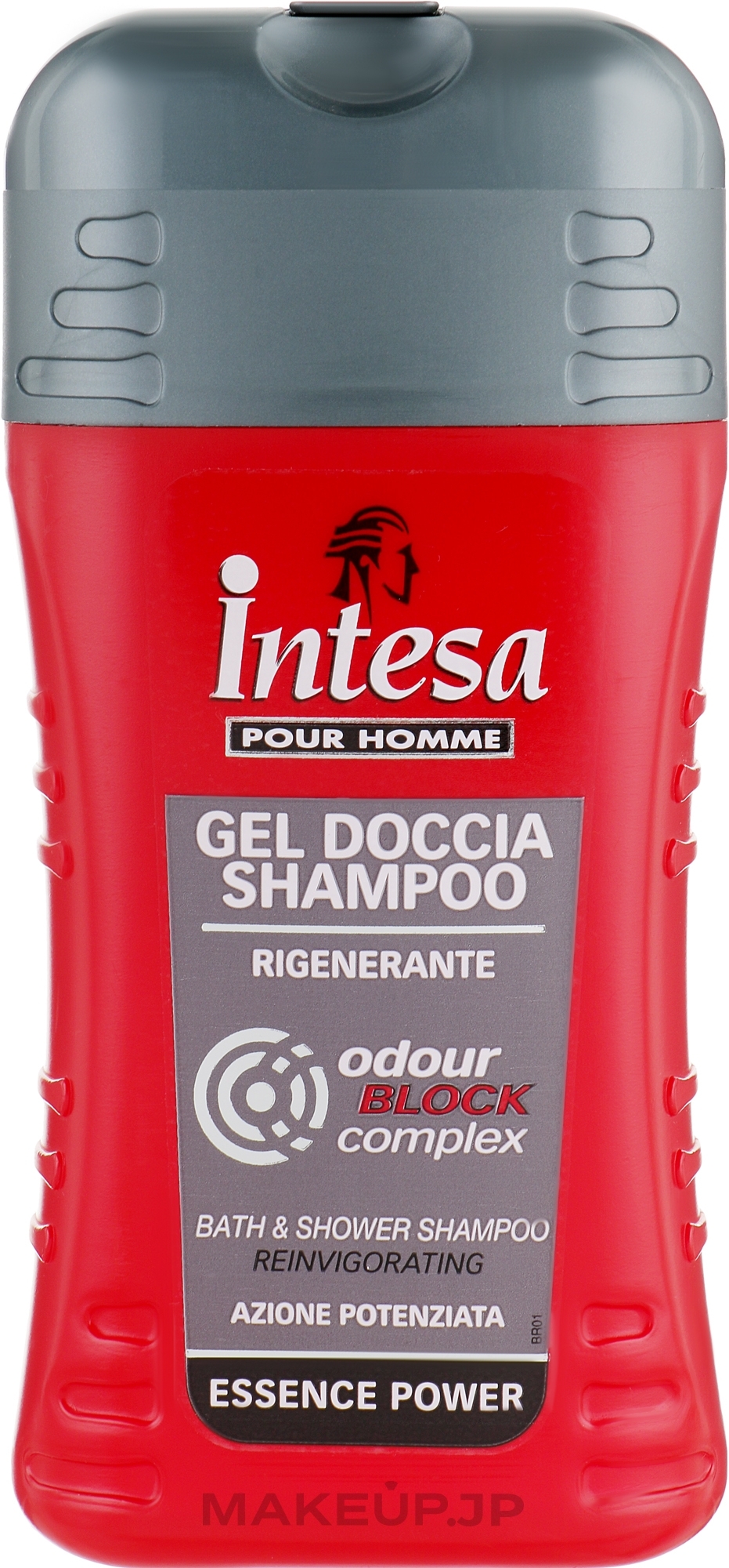 Odour Block Complex Shower Shampoo Gel "Essence Power" - Intesa Silver Essence Power Shower Shampoo Gel — photo 250 ml