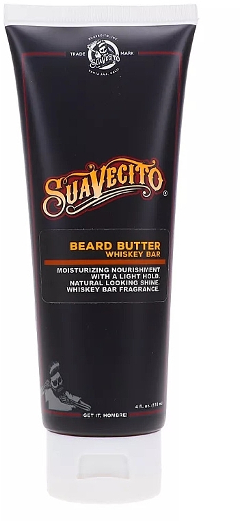 Suavecito Beard Butter Whiskey Bar - Whiskey Bar Beard Oil — photo N1