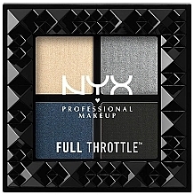 Fragrances, Perfumes, Cosmetics Shadow Palette - NYX Professional Makeup Full Throttle Shadow Palette