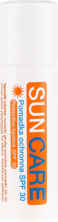 Protective Lip Balm - Floslek Sun Care Protective Lipstick UV SPF 30 — photo N2