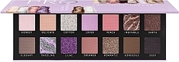 Fragrances, Perfumes, Cosmetics Eyeshadow Palette - Pro Lavender Breeze Slim Eyeshadow Palette