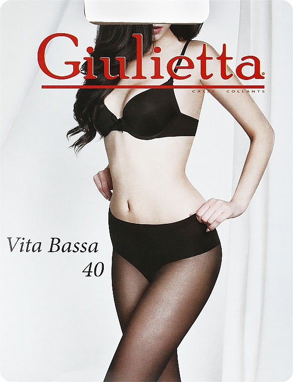 Tights "Vita Bassa" 40 Den, glace - Giulietta — photo N1