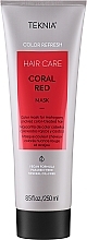 Color Renewing Mask for Red Shades - Lakme Teknia Color Refresh Coral Red Mask — photo N1