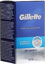 After Shave Balm 3in1 "Instant Hydration" SPF15 - Gillette Pro Instant Hydration After Shave Balm SPF15 for Men — photo N1