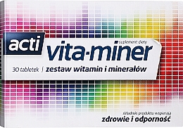 Dietary Supplement - Aflofarm Acti Vita-Miner Suplement Diety — photo N1