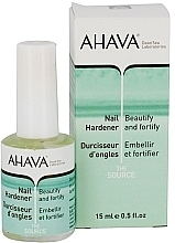 Fragrances, Perfumes, Cosmetics Strengthening Nail Polish - Ahava Source Nail Hardener