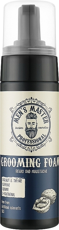 Moisturizing Beard & Mustache Foam - Men's Master Grooming Foam — photo N1