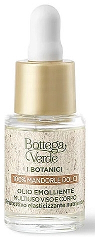 Multifunctional Face and Body Oil  - Bottega Verde I Botanici 100% Sweet Almonds — photo N1