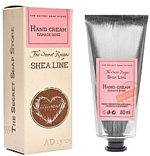 Damask Rose Hand Cream - Soap & Friends Shea Line Hand Cream Damask Rose — photo N1