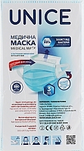 Blue Medical Mask Set - Unice Mask — photo N1