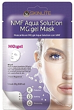 Fragrances, Perfumes, Cosmetics Hydrogel Face Mask - Skinlite NMF Aqua Solution Gel Mask