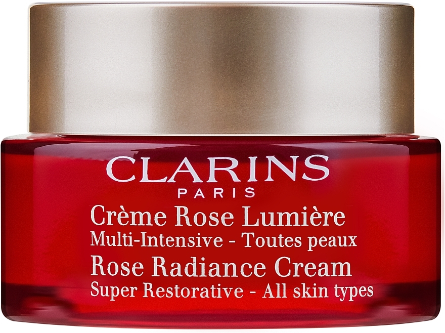 Restoring Day Cream - Clarins Super Restorative Rose Radiance Cream — photo N1